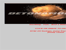 Tablet Screenshot of detonationfilms.com